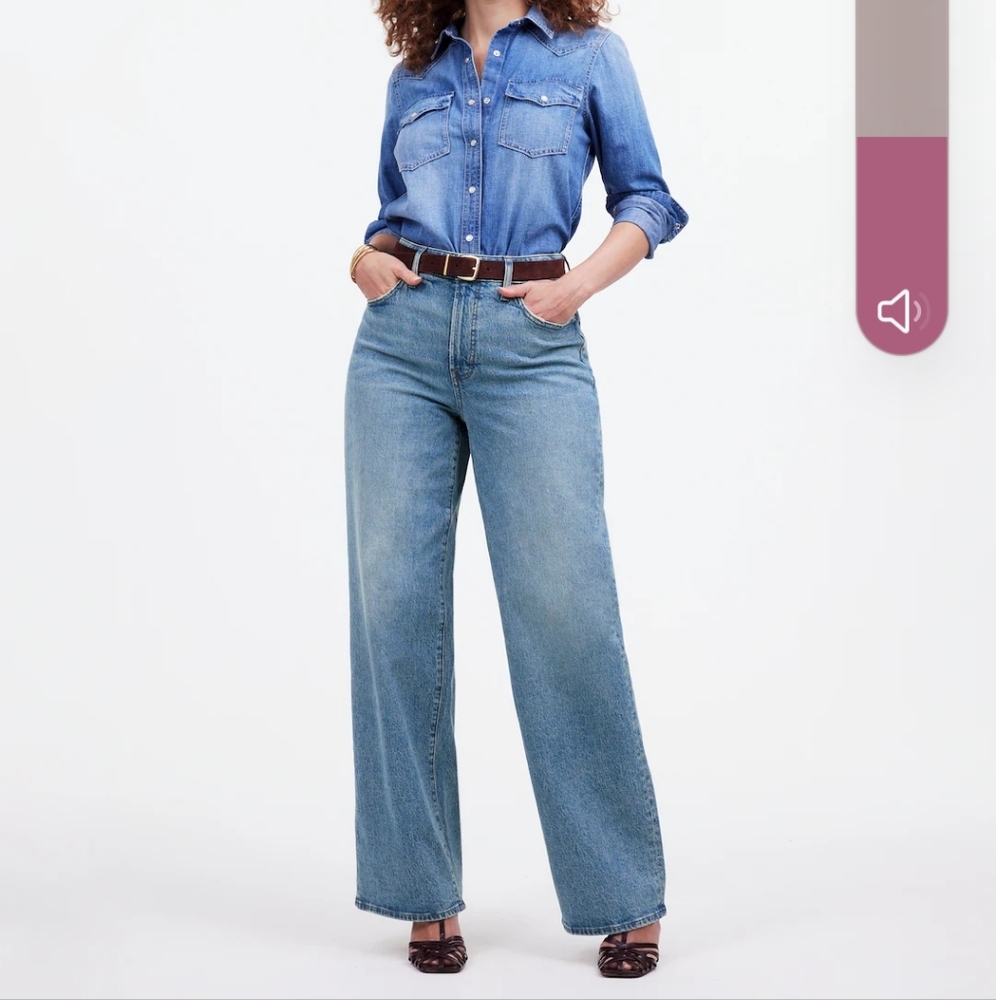 Madewell #28p Women's Blue Jeans